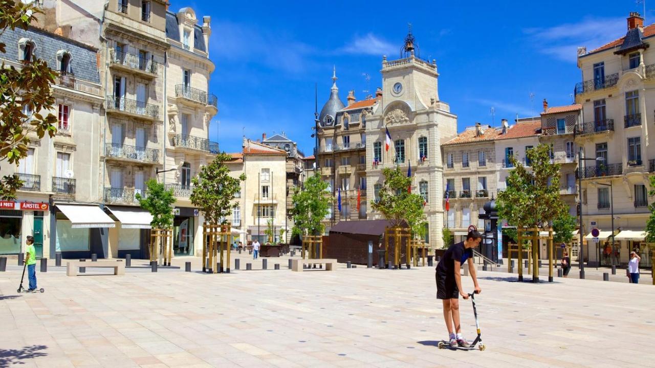 "Belle Etape"-Meuble De Tourisme 3 Etoiles -Residence "Les Logis De Beziers"-Garage Optionnel-Coeur De Ville-Plages A 16Km ! Экстерьер фото